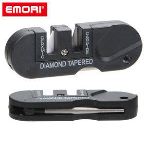 Aiguiseur de couteaux de poche professionnel multifonctionnel portable avec lames en tungstène et en céramique pour une utilisation en extérieur - Product Image 2