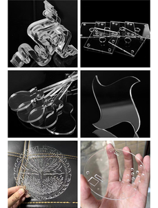 ± 0.05mm chính xác CNC <span class=keywords><strong>Laser</strong></span> cắt acrylic với khắc hình dạng tùy chỉnh các bộ phận Acrylic cắt <span class=keywords><strong>laser</strong></span> - Product Image 5