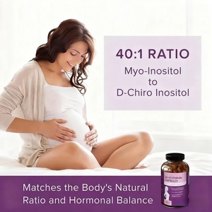 Cápsulas AURA Myo y D-Chiro Inositol con Ashwagandha y Vitamina D para la Salud Reproductiva Ovárica Hormonal de la Mujer - Product Image 4