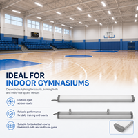 Luz Tri-Proof OEM DALI Regulable IP65 Impermeable con Opción de Sensor, Garantía de 5 Años para Proyectos de Gimnasios Multiusos y Pistas Deportivas
