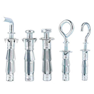 탄소강 청백색 아연 도금 헤비 듀티 확장 볼트 앵커 후크 고정 볼트 슬리브 앵커 콘크리트 M4 M5 M6 M8 - Product Image 2