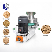 Machine à granulés de biomasse compacte la plus vendue, 4 kg/h ; capable de traiter la sciure de bois, le fourrage, les feuilles et plus encore.