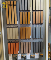 Vente flash - Panneau mural WPC moderne imperméable 219*26mm en matériau PE, facile à installer pour les extérieurs des bâtiments et l'usage domestique