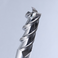 Fraise carrée en carbure de tungstène Lucas HRC55 à 3 dents, non revêtue, personnalisable ODM/OEM, pour machines-outils CNC, pour l'aluminium