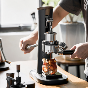 Ikape Wood Handle 58 mm Espresso Machine Commercial 18 Bars Manual Espresso Machines for Barista Tool Traveling - Product Image 2