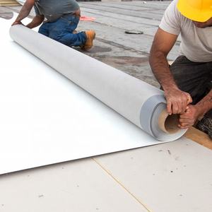 OBOR建物防水素材ホワイトグレー1.5mm自己接着10 'x 100' TPO PVC屋根ふき膜 - Product Image 4