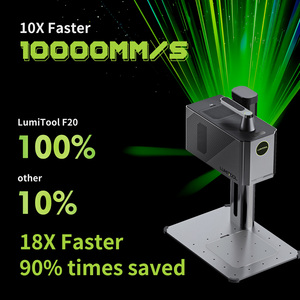 F20 Lumitool Handheld Desktop Lasing Engraver Herramienta de corte Etcher Crystal Metal Inoxidable 20W Máquina portátil Grabado de fibra láser - Product Image 4