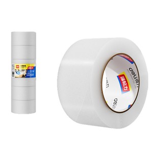 Deli Packing Tape 60mmx200y 45um Transparent No Residual Adhesive Bopp Material Pressure Sensitive Acrylic For Packaging - Product Image 5