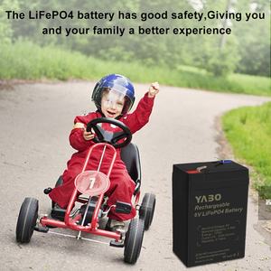 Baterai Pengganti Asam Timbal Isi Ulang Energi Surya 6V 4,5ah Baterai dengan Pengisi Daya untuk Pencahayaan/Ups/Cctv/Peralatan Rumah Tangga - Product Image 3