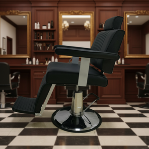 เก้าอี้ตัดผมไฮดรอลิกแบบมืออาชีพสำหรับร้านเสริมสวยชาย รุ่นโมเดิร์น ปี 2026 - Product Image 2
