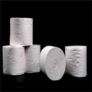 Good Quality Virgin Pulp Jumbo Roll Ornament <b>3</b> <b>Ply</b> <b>Toilet</b> <b>Paper</b> - Product Image 5