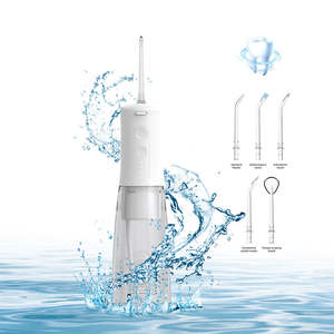 Nuevo Irrigador Bucal Inalámbrico Portátil IPX7 a Prueba de Agua, Dispositivo de Limpieza Bucal con 4 Niveles de Chorro, para Exteriores, Autocaravanas y Camping - Product Image 1