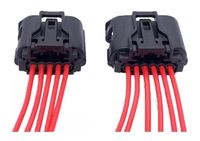 Conectores Eléctricos de Cableado Automotriz de 5 Pines 6189-1046/6189-1083 para Medidor de Flujo de Aire MAF TS, Macho/Hembra, Cobre/Nylon