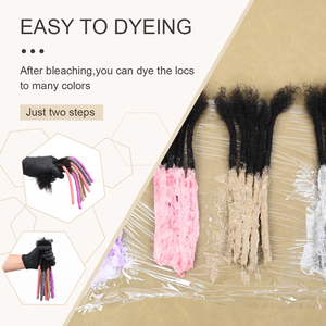 Extensiones de Cabello Humano Brasileño Originea al por Mayor, Dreadlocks de 1.0 cm, Extensiones de Cabello Suaves para Trenzas, para Hombres y Mujeres - Product Image 5