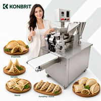 Machine à raviolis 120 Max, grande taille, en acier inoxydable 304, pour plusieurs garnitures, logo personnalisé, production OEM