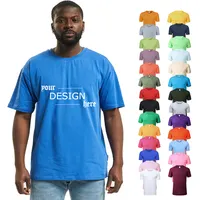Camiseta de algodão unissex 100%, tamanho americano, homens, design personalizado, camiseta de impressão