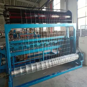 factory price automatic hinged Latvian Farm field fence making machine supplier cattle fence netting machine