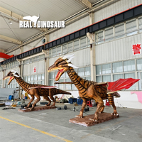 Modèles Animatronic Statue de dragon occidental réaliste personnalisée
