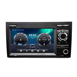 Autoradio Android 7 pouces avec GPS pour <span class=keywords><strong>Audi</strong></span> <span class=keywords><strong>A4</strong></span> B9 <span class=keywords><strong>B8</strong></span> B7 B6 S4 RS4 SEAT Exeo, multimédia RDS 2din, autoradio stéréo, unité principale vidéo - Product Image 1