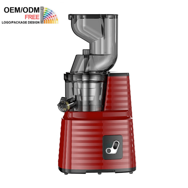 Private Label High Yield Cold Press Juice Extractor Machine Slow Commercial Masticating Juicer for Whole Vegetables Fruits