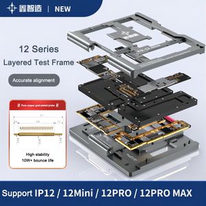 XINZHIZAO Fix-12 Support de test en couches pour <span class=keywords><strong>carte</strong></span> <span class=keywords><strong>mère</strong></span> <span class=keywords><strong>iPhone</strong></span> 12 Series <span class=keywords><strong>4</strong></span> en 1 - Product Image 3