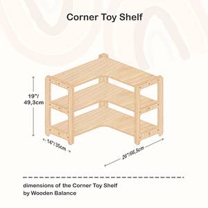 Scaffali <span class=keywords><strong>Montessori</strong></span> libreria per bambini e mobili per la conservazione dei giocattoli in legno angolo <span class=keywords><strong>scaffale</strong></span> giocattolo con piccolo <span class=keywords><strong>scaffale</strong></span> giocattolo e libreria - Product Image 4