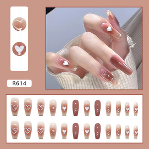 <span class=keywords><strong>Uñas</strong></span> Tejidas a Máquina Estilo Flor, <span class=keywords><strong>Transparentes</strong></span> como el Hielo, Hechas a Mano, Precio Bajo al por Mayor - Product Image 4