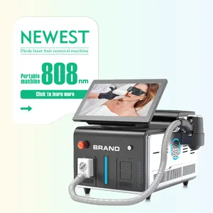 Splendor x mini 808nm dispositivo de depilação a laser de diodo monaliza de corpo inteiro 3 comprimentos de onda 1200 máquina portátil ponta facial personalizada