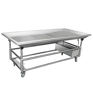 Stainless Steel Industrial seafood processing table industry Stainless steel Fresh Fish table worktop Factory