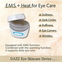 Appareil de beauté à usage domestique, compresse chaude, lumière LED, appareil de beauté portable, infusion de crème pour les yeux, masseur pour les yeux, appareil de lifting du visage