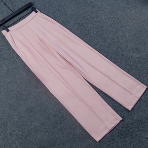 <span class=keywords><strong>Pantalon</strong></span> de costume taille haute pour <span class=keywords><strong>femme</strong></span> en tissu modal doux et respirant, couleur unie, coupe droite, style business décontracté, longueur cheville - Product Image 4