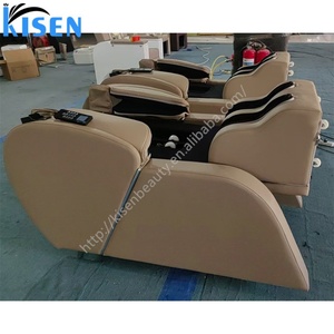 Kisen – Lit de lavage de cheveux à circulation d'eau/Chaise de massage pour spa capillaire, équipement de salon très demandé - Product Image 1