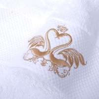 Serviette de toilette en coton égyptien 100% de haute qualité, épaisse et grande, pour hôtel, bain, ensemble de serviettes de bain de luxe pour hôtels cinq étoiles