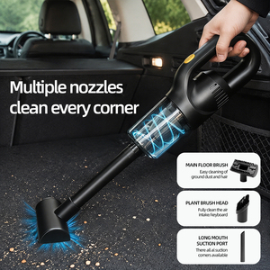 Aspiradora Inalámbrica para Auto, Negra, Portátil, Recargable, para Uso Doméstico, con Gran Potencia de Succión, Envío Directo desde la UE - Product Image 2