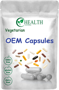 Vendita calda estratto di erbe pillole di collagene e vitamina C capsule in bottiglia e tamburo di imballaggio - Product Image 4