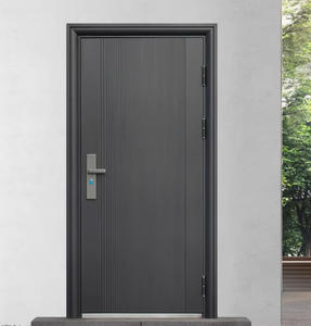 Conception de <span class=keywords><strong>porte</strong></span> extérieure moderne-<span class=keywords><strong>Porte</strong></span> de sécurité en acier pare-balles et antivol de haute qualité personnalisée - Product Image 3