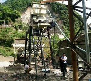 <span class=keywords><strong>HZS</strong></span> seri Mini <span class=keywords><strong>Mobile</strong></span> basah beton <span class=keywords><strong>Batching</strong></span> tanaman 60 kubik Meter produksi menampilkan inti mesin Motor Gearbox PLC Bearing - Product Image 4