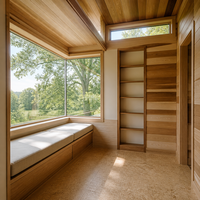 Cabane préfabriquée en acier léger à installation rapide, petite maison en bois, maison conteneur, maison mobile modulaire