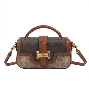 <span class=keywords><strong>Bolsos</strong></span> de Hombro de Diseño de Lujo para <span class=keywords><strong>Mujer</strong></span>, Bolso de Mano Elegante de Cuero PVC Negro, Bolso Vintage, <span class=keywords><strong>Bolsos</strong></span> Cruzados para Chicas 8143 - Product Image 4