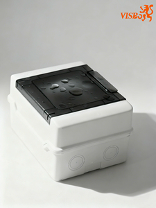 กล่องรวมสายไฟฟ้ากันน้ำ 4 ทาง สำหรับภายนอกและภายในอาคาร ผลิตจากพลาสติก <span class=keywords><strong>ABS</strong></span> อย่างดี มาตรฐาน OEM ระดับ IP65 - Product Image 3