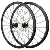 Jeu de roues de vélo 700C pour piste, moyeu à roulements avant et arrière, frein V double, vitesse unique, pignon fixe