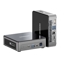 Mini PC industriel sans ventilateur, prix usine, avec fonction Wifi, Intel Core, SSD 512 Go, Windows.