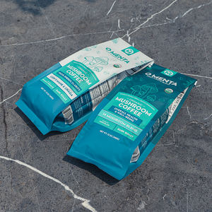 feuille d'aluminium Mylar plastique 4 côtés joint gousset sacs pochette de grains de café pour l'emballage alimentaire - Product Image 2