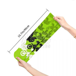 Fabricación de calcetines de Motocross Calcetines de Motocross Unisex al por mayor Colores personalizados Calcetines de Motocross para hombres - Product Image 4