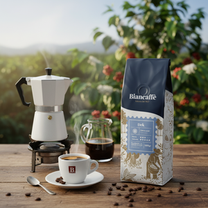 Fabricante de Italia sabor ácido tostado medio nuevo 100% granos de café 70% Arábica 30% granos de café Robusta para máquina - Product Image 3