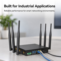 Router WiFi 6 Dual Band AX3000 Industrial Gateway dengan Platform MT7981B untuk Integrasi Jaringan Nirkabel