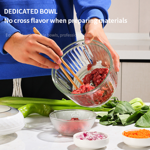 हैंड फूड हेलिकॉप्टर मीट ग्राइंडर ने हैंडफूड हेबेई हाई पावर क्वालिटी प्रोसेसर का संचालन किया, जो कम कीमत में खाना पकाने वाला <span class=keywords><strong>2</strong></span>.5l घरेलू - Product Image 3