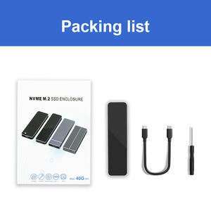 उच्च-गुणवत्ता एल्यूमीनियम मिश्र धातु P-cie Nvme Ssd 2TB आंतरिक हार्ड ड्राइव पोर्टेबल nvme m.2 ssd संलग्नक - Product Image 2