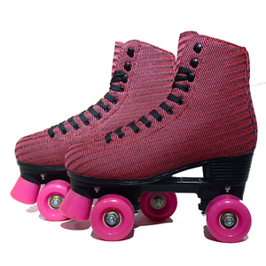 Giày Trượt Patin Nhà Máy Giày Trượt Bốn Bánh Giày Trượt Cao Gót Pu Giày Trượt Đôi Cho Nữ Nữ - Product Image 3