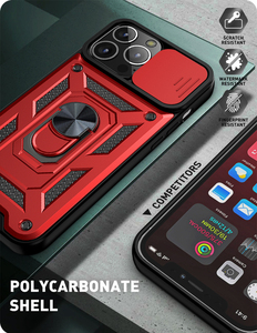 Funda Protectora Trasera para <span class=keywords><strong>iPhone</strong></span> 17 16 15 14 <span class=keywords><strong>13</strong></span> Pro Max, con Protección Deslizante para la Cámara, Antigolpes, Fundas, <span class=keywords><strong>Carcasa</strong></span> - Product Image 2
